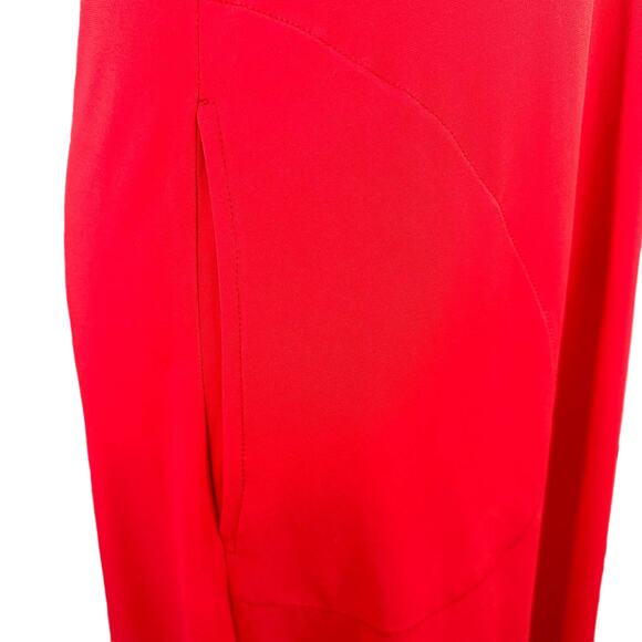 Diamond Tea Red Halter Lounge Dress Racerback #16014 XS XSmall NEW NWT - Picture 4 of 8